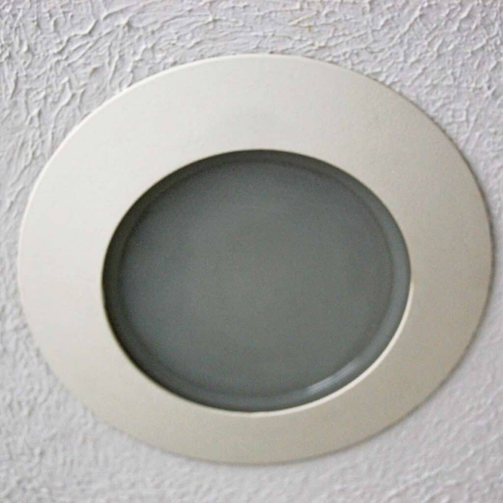 A can cover for eco friendly recessed lighting.