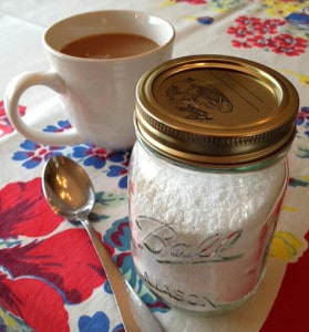 Healthy sweetener at Happy Simple Living blog