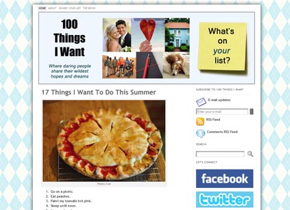 100 Things I Want