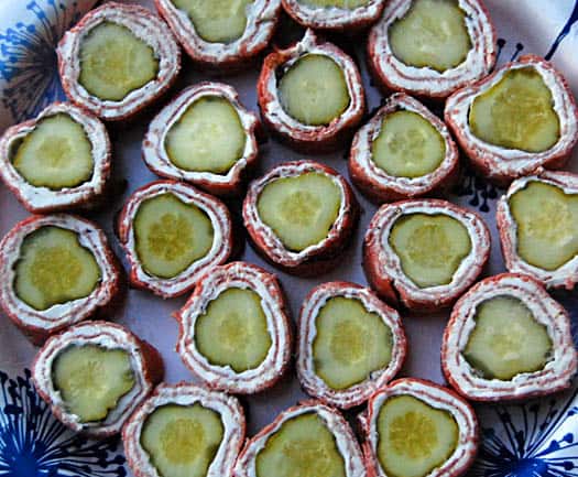Pickle Pastrami Roll-ups from HappySimpleLiving.com