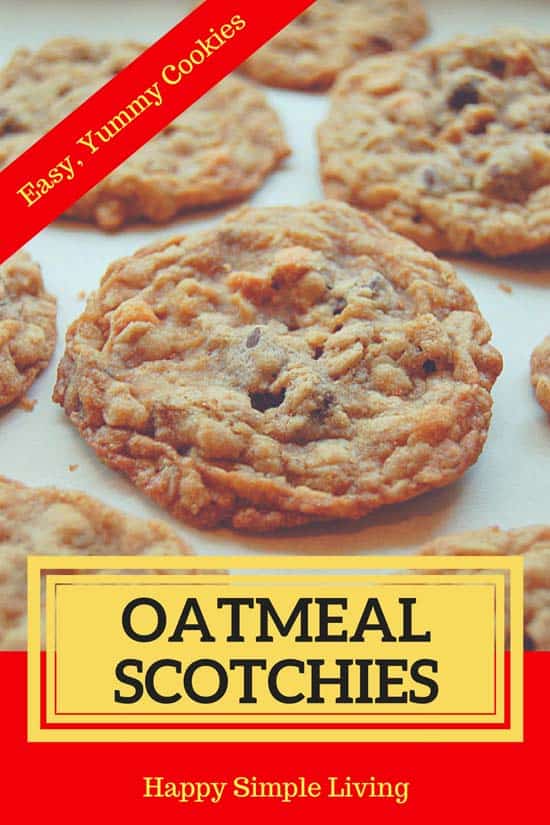 Oatmeal Scotchies Cookies