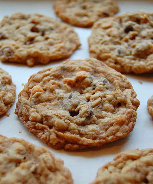 Oatmeal Chocolate Scotchies Cookie recipe | Happy Simple Living