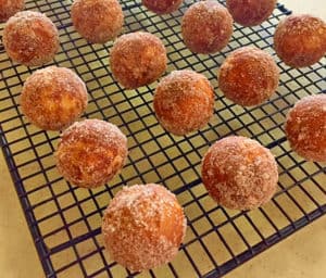 Pumpkin maple donut holes | Happy Simple Living blog
