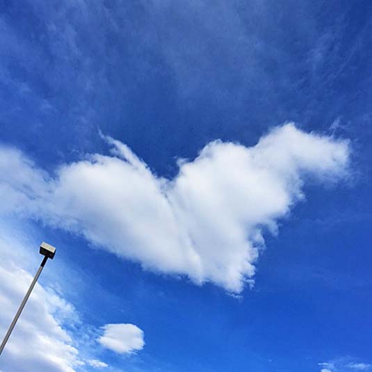 Heart cloud | Happy Simple Living blog