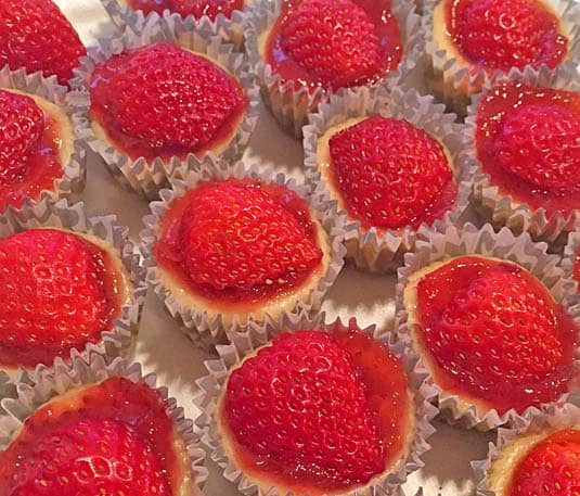 Strawberry cheesecake recipe