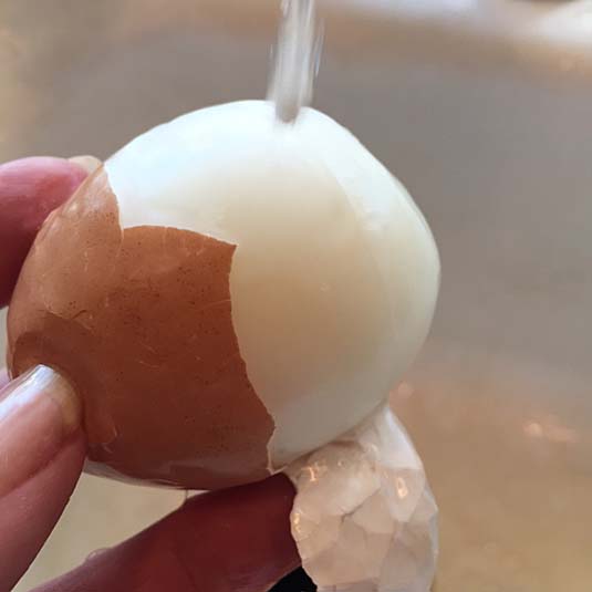 Perfect hard boiled egg