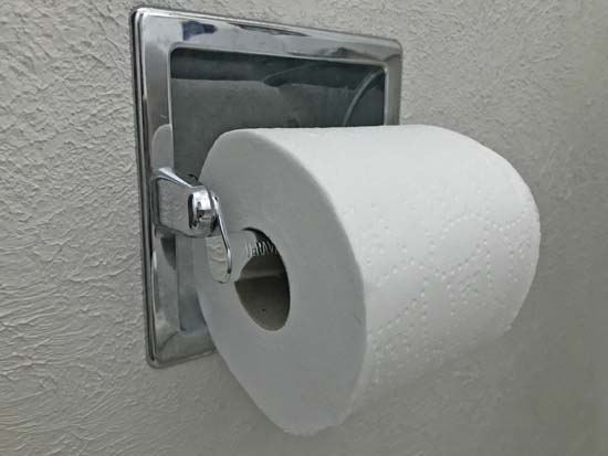 Pack of 2 Teravan Standard Extender For Larger Toilet Paper Rolls 