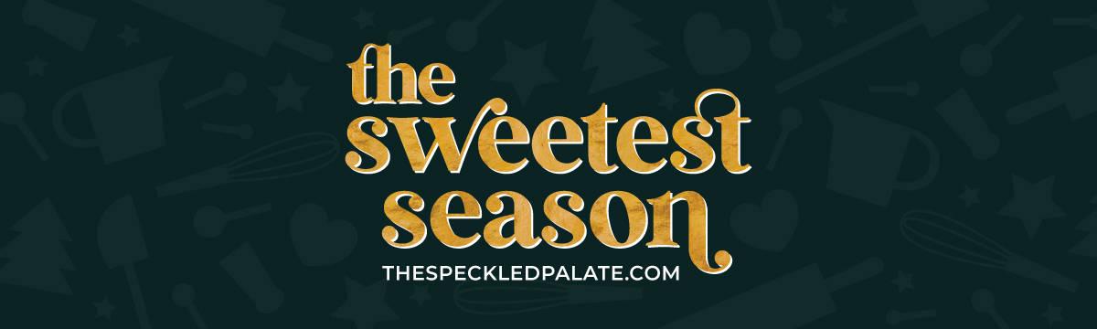 Banner for the sweetest season cookie exchange.